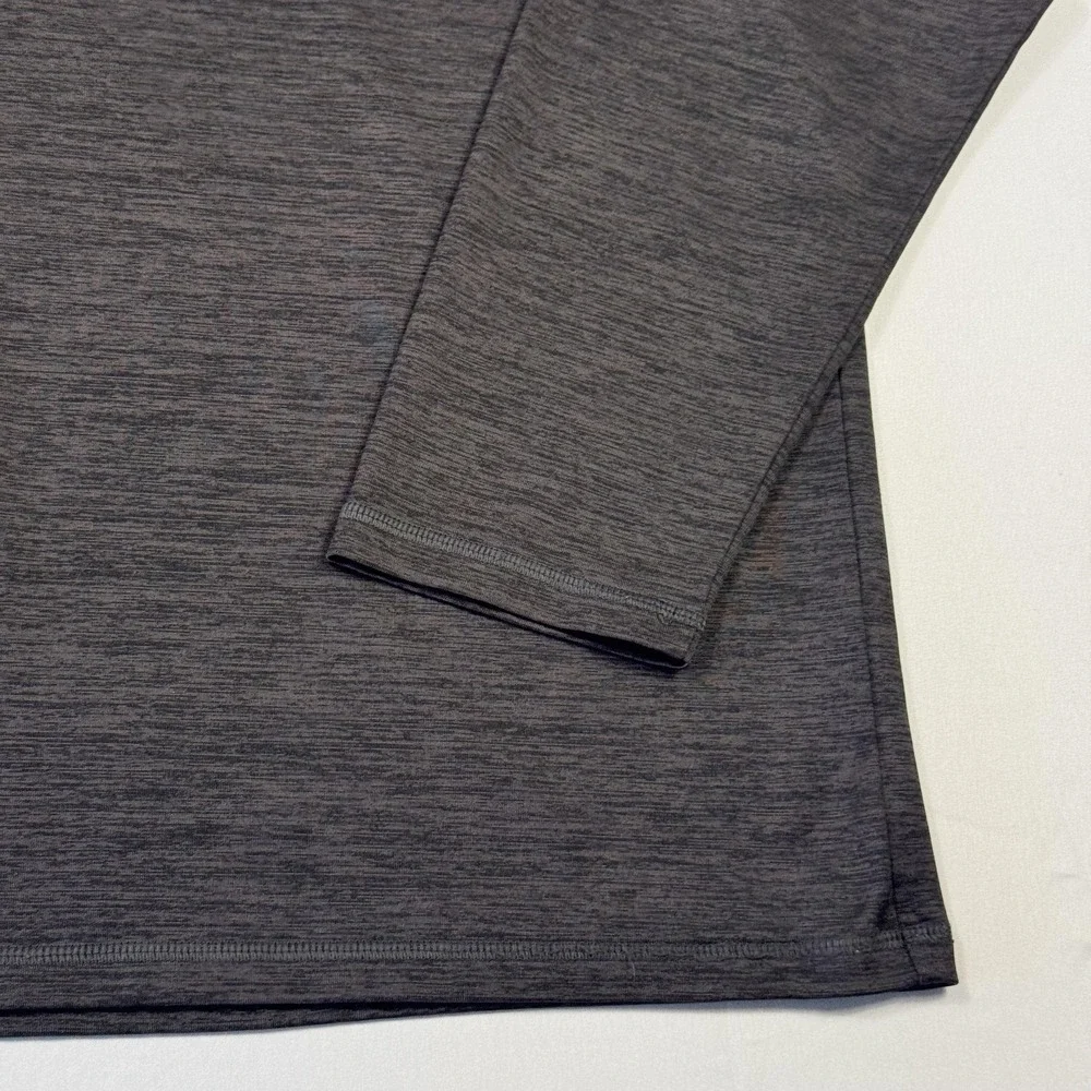 G/FORE Pullover Mens XL Gray 1/4 Zip Long Sleeve Performance Golf Shirt Top